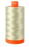 Aurifil A1050-2902 Solid 50WT 1422YDS Light Laurel Green Mako Cotton Thread