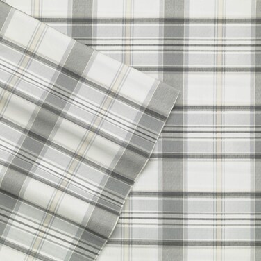 Eddie Bauer King Size Sheet Set with Fitted Sheet & Pillowcases