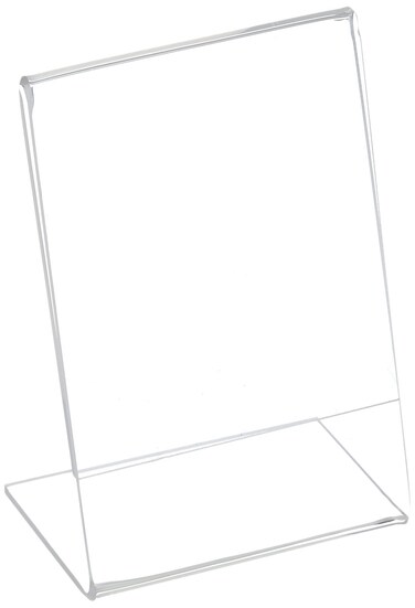 Deflecto Deflect-O Mini Tabletop Sign Holder (DEF20005),10 Per Box
