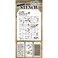 Tim Holtz Mini Layered Stencil Set 3/Pkg-Set 3