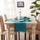 Dii Variegated Tabletop Collection, Table Runner, 13X72, Teal