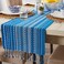Dii Southwest Collection Tabletop, Table Runner, 14X72, Blue