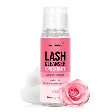 AuReve Lash Shampoo Concentrate 100 Ml/3.4 Fl.oz Lash Cleanser Concentrate