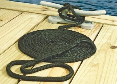 Seachoice Db Braid Dock Line - Forest Green - 1/2" X 15'