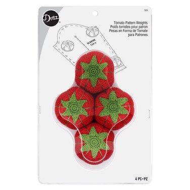 Dritz Tomato Pattern Weights, 4 PC