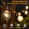 Mlambert 50FT LED Outdoor String Lights G40 Globe Dimmable Patio Light, Waterproof Hanging String Light with 27 Warm White Shatterproof Bulbs(2 Spare)
