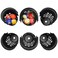 MoyanSuper Pool Table Pockets Replacement Pockets for Billiard Table Set of 6 Large Capacity Plastic Web Pockets