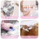 Tekson Empty Lash Shampoo Bottles, 30PCS Travel Foam Pump Bottle, 60ML