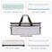 Homest Double Layer Carrying Case with Mat Pocket for Cricut and Tools