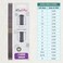 KnitPro J Adore Cubics Double Pointed Needles 6" (15CM) Us Size 1.5 (2.5mm)