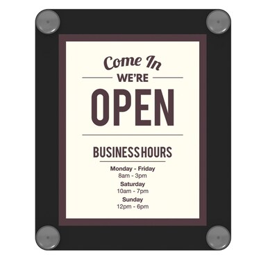 Deflecto Superior Image Window Display, 8 1/2 X 11 Insert, Clear (899102)
