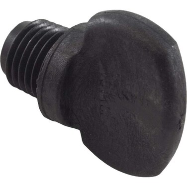 Pentair 357161 Black Drain Plug Replacement Pool and Spa Pump