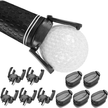 Finger ten Golf Ball Retriever Suction Cup for Putter (10 Pack)