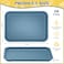 Maxdot Cafeteria Trays, Plastic Fast Food Serving Tray