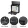 Xydled Mail Boxes with Key Lock, Locking Mailbox Wall Mounted, Black