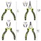 Fastpro 4-Piece 7-Inch Snap Ring Pliers Set (Tip Diameter 5/64'')