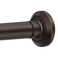 Enjoybasics 1" Bronze Shower Curtain Rod, 30-76" Adjustable, Secure Tension
