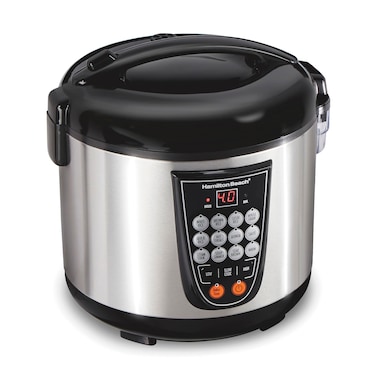 Hamilton Beach Digital Programmable Rice Cooker & Food Steamer