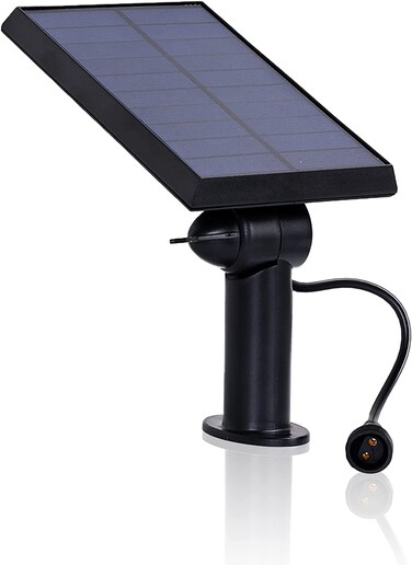 Brightech Ambience Pro Replacement Solar Panel - 2-PIN Half Moon Connector - Compatible Only with 2W Solar-Powered Outdoor String Lights - Commercial Grade - 1 Solar Panel
