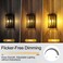 GvvooHome LED Candelabra Light Bulbs 40 Watt Equivalent, Dimmable E12 Bulb 2700K