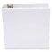 Universal 3" Round Ring View Binder, 460 Sheet Capacity, White