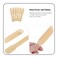 Kichvoe 6 Pack Bamboo Dumpling Stuffing Spoons Set Wonton Filling Tool