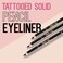 Skone Tattooed Solid Eyeliner Pencil, Waterproof, Black