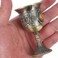 Kichvoe Wine Goblet Set Chic Pattern Design Golden 2 X Goblet