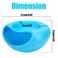 BuleVina Sunflower Seed Bowl, Snacks Storage Box with Shell Holder &amp; Cellphone Slot, Double Layer Nut Dry Fruit Serving, Multi-Function Pistachio Peanut Spit Cup Creative Gift for Lazy People Couch