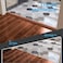 Art3d 10 Ft Vinyl Floor Transition Strip, Laminate Floor Divider, Cherry