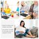 Wuloo Intercoms Wireless for Home 5280 Feet Range 10 Channel 3 Code, Wireless Intercom System for Home House Business Office, Room to Room Intercom, Home Communication System (3 Packs, Black)
