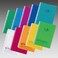 Lihit lab. Refillable Notebook (Journal), Lined Paper, 9.9 X 7.3 Inches, Blue (N1608-8)