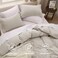 Bedsure Prewashed Duvet Cover Full, Cotton-like Soft Bedding Set, Linen