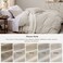 Bedsure Prewashed Duvet Cover Full, Cotton-like Soft Bedding Set, Linen