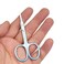 Motanar 2PCS Eyebrow Scissor Makeup Manicure Nails Cuticle Scissors Blue A