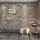 Art3d 20-Pack Durable Faux Brick Peel and Stick 3D Wall Panels, Gray Brown