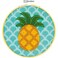 Dimensions Needle Craft Pineapple Wool Felt Applique Embroidery Craft Kit, 6''