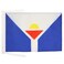 Az flag Saint Martin Flag 12X18 in 100D Polyester Cords