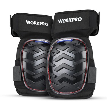 Workpro Knee Pads, Heavy Duty Gel Cushion Protector