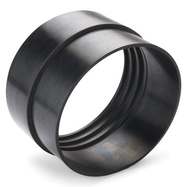 Woodriver Dust Connection 6" Flexible Hose End Cuff Fitting for Dust Collection System