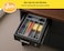 Ybm home Mesh 5-Part in-Drawer Cutlery Organizer Kitchen Utensil Flatware Tray Model 196