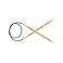 KnitPro Basix Beech Fixed Circular Needles 24" (60CM) Us Size 7 (4.5mm)