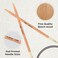 KnitPro Basix Beech Fixed Circular Needles 60" (150CM) Us Size 6 (4MM)