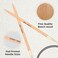KnitPro Basix Beech Fixed Circular Needles 60" (150CM) Us Size 8 (5MM)