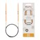 KnitPro Basix Beech Fixed Circular Needles 60" (150CM) Us Size 8 (5MM)