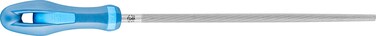 Pferd 10" Round File - Diy Packaged Bastard Cut, with Handle