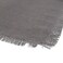 Dii Jute Burlap Collection Kitchen Tabletop, Table Runner, 15X48, Solid Gray