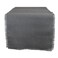 Dii Jute Burlap Collection Kitchen Tabletop, Table Runner, 15X48, Solid Gray