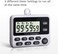 Xrexs 4 Channels Digital Kitchen Timer