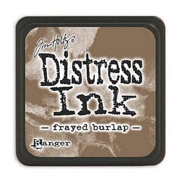 Ranger Mini Ink Pad, Frayed Burlap